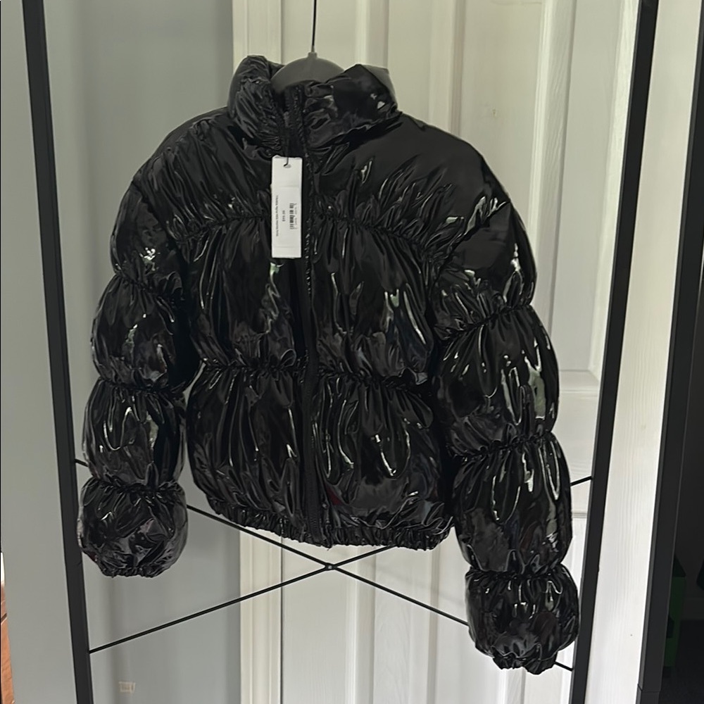 Steve Madden Black Puffer Jacket